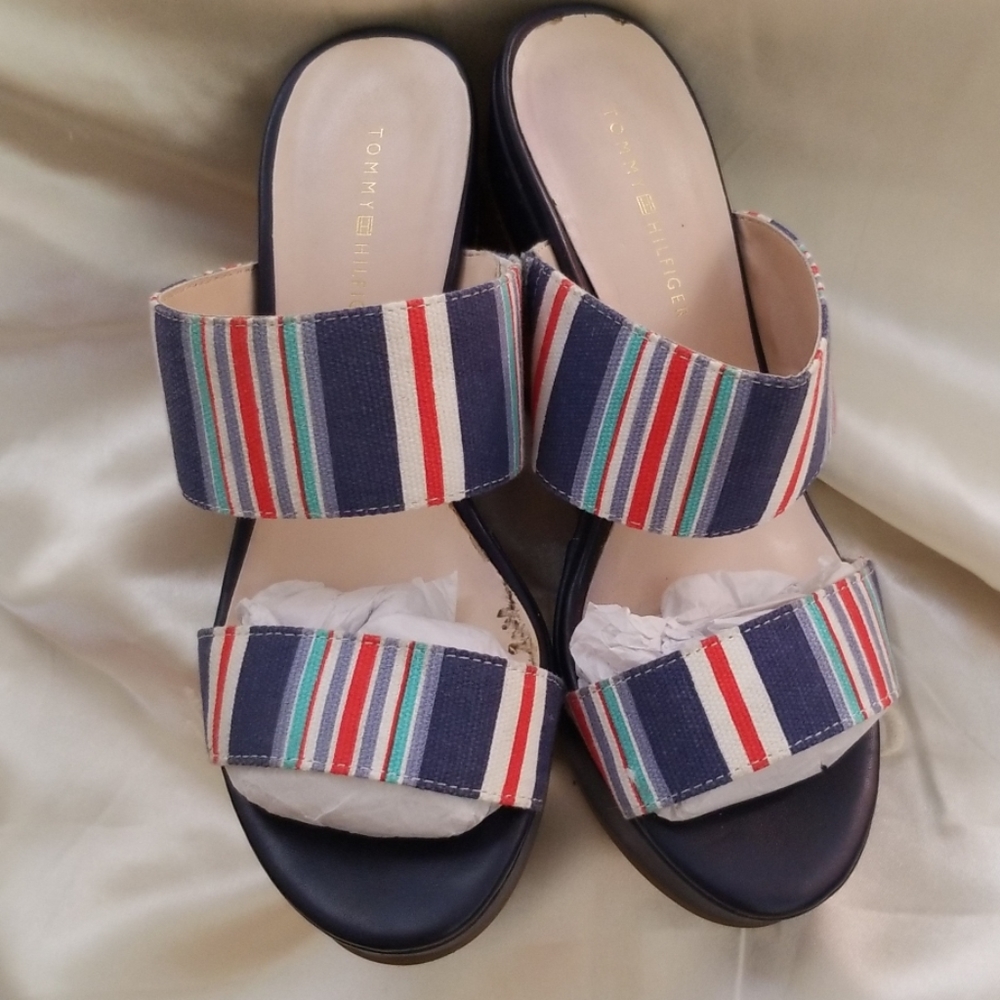 Tommy Hilfiger Kadine2 Slide Wedge Sandals - 5M